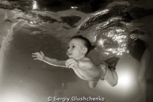 Swimmer by Sergiy Glushchenko 